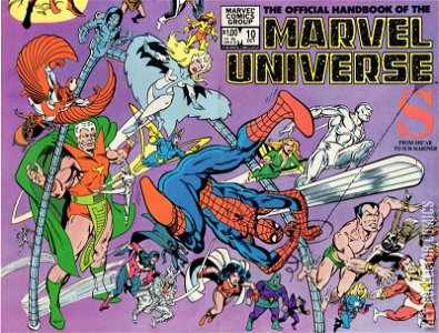 The Official Handbook of the Marvel Universe #10