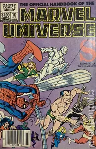 The Official Handbook of the Marvel Universe #10