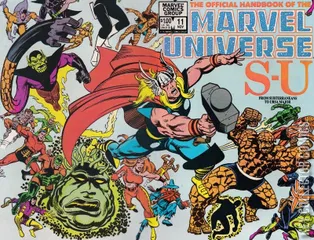 Cover for The Official Handbook of the Marvel Universe #11