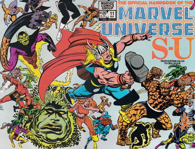 The Official Handbook of the Marvel Universe #11