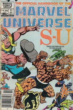 Variant Cover for The Official Handbook of the Marvel Universe #11