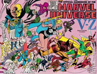 Cover for The Official Handbook of the Marvel Universe #12