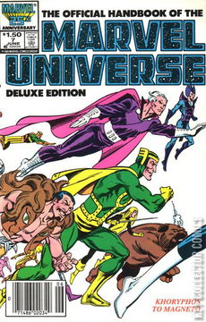 Variant Cover for The Official Handbook of the Marvel Universe - Deluxe Edition #7