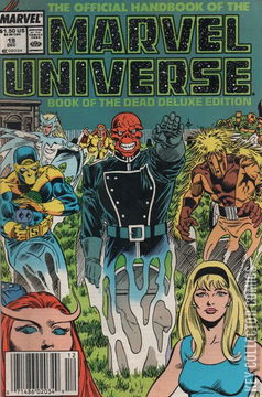 Variant Cover for The Official Handbook of the Marvel Universe - Deluxe Edition #19