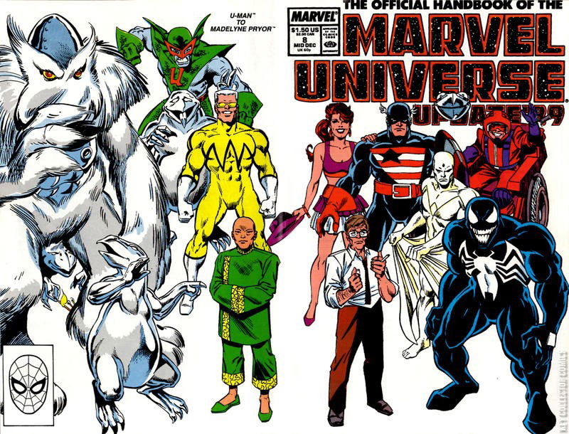 The Official Handbook of the Marvel Universe - Update '89 #8