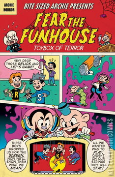 Variant Cover for Fear the Funhouse: Toybox of Terror #1