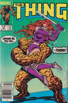 Variant Cover for The Thing #20