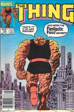 Variant Cover for The Thing #23