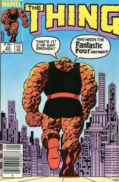 Variant Cover for The Thing #23