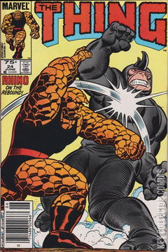 Variant Cover for The Thing #24