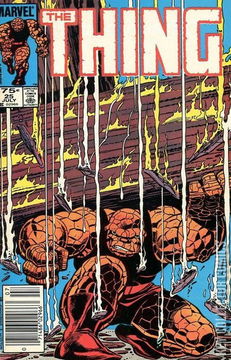 Variant Cover for The Thing #25