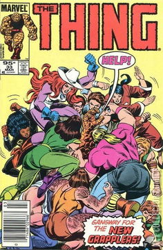 Variant Cover for The Thing #33