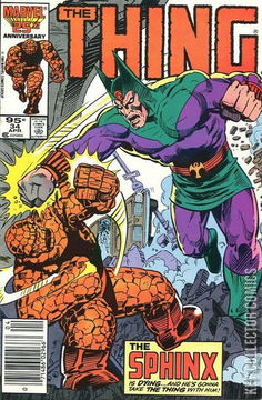 Variant Cover for The Thing #34