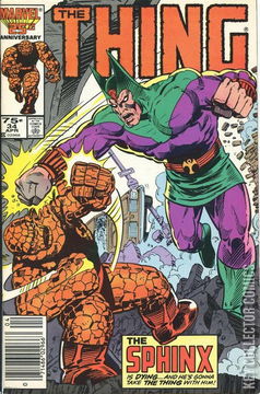 Variant Cover for The Thing #34