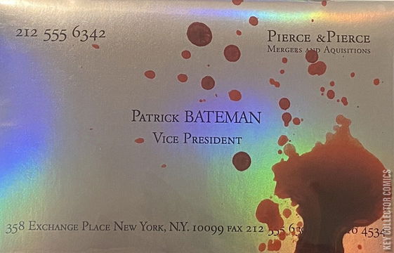 Variant Cover for American Psycho #1