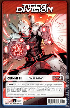 Variant Cover for Tiger Division #5