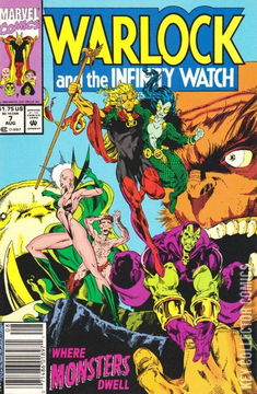 Variant Cover for Warlock and the Infinity Watch #7