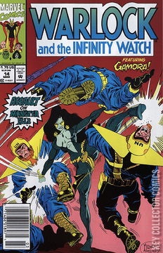Variant Cover for Warlock and the Infinity Watch #14