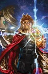 Variant Cover for Warlock: Rebirth #1