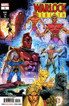 Variant Cover for Warlock: Rebirth #1