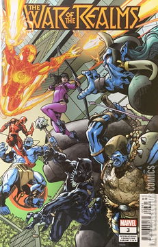 Variant Cover for War of the Realms #3