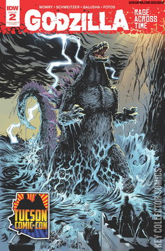 Variant Cover for Godzilla: Rage Across Time #2
