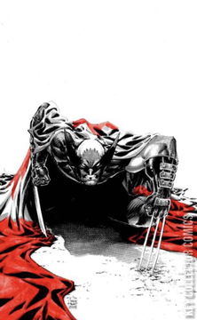 Variant Cover for Wolverine: Black, White & Blood #1