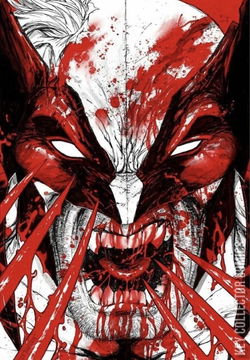 Variant Cover for Wolverine: Black, White & Blood #1