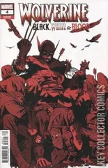 Variant Cover for Wolverine: Black, White & Blood #4