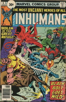 Variant Cover for Inhumans #6