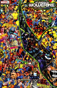 Variant Cover for X Lives of Wolverine #1