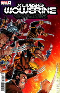 Variant Cover for X Lives of Wolverine #1