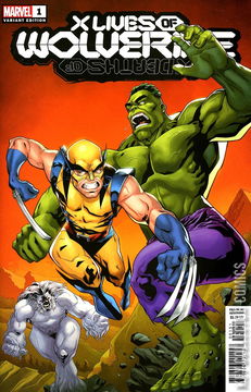 Variant Cover for X Lives of Wolverine #1