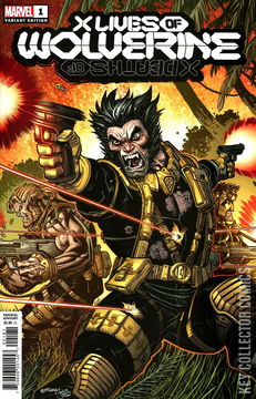 Variant Cover for X Lives of Wolverine #1