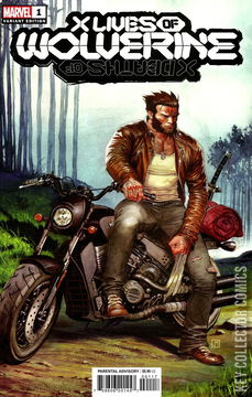 Variant Cover for X Lives of Wolverine #1