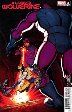 Variant Cover for X Lives of Wolverine #2