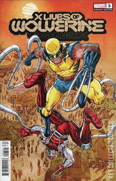 Variant Cover for X Lives of Wolverine #3