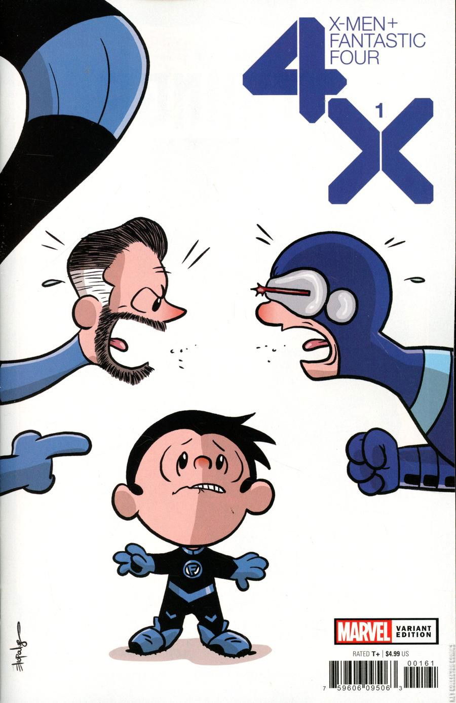 Variant Cover for X-Men / Fantastic Four #1