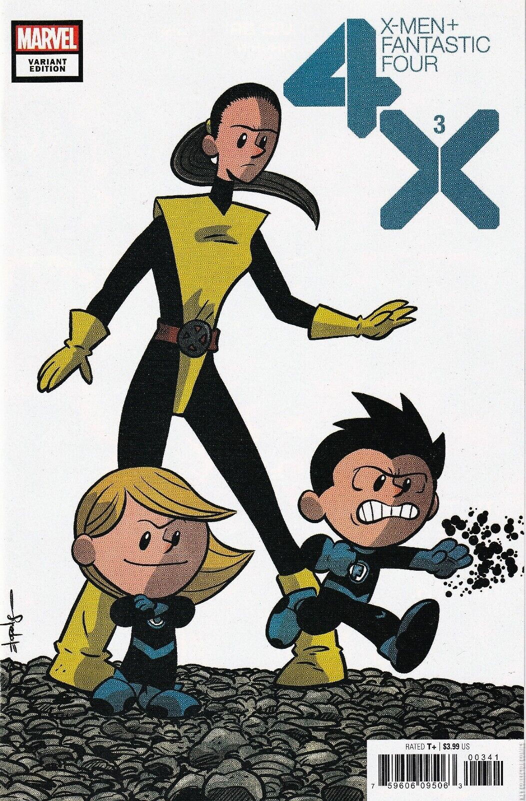 Variant Cover for X-Men / Fantastic Four #3