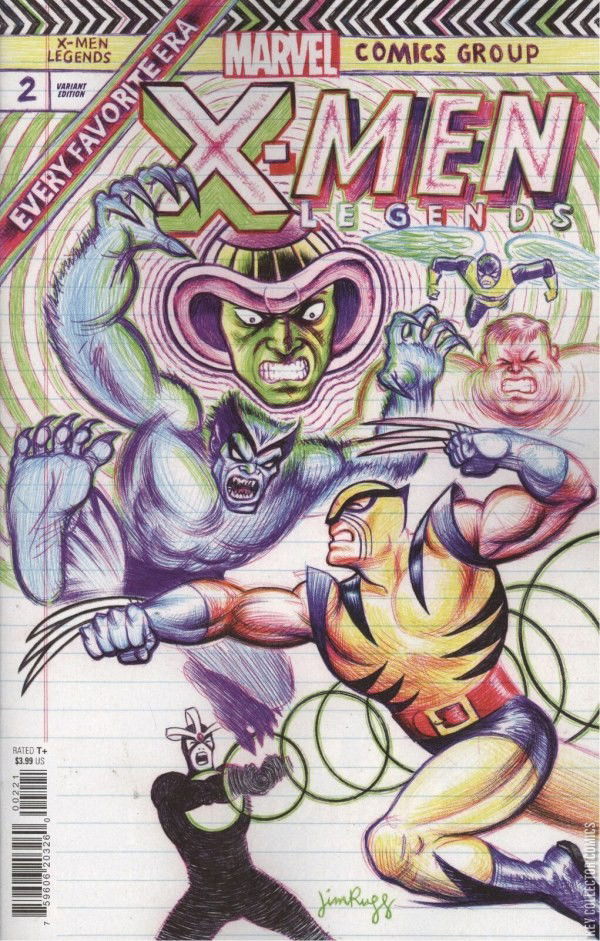 Cover art for X-Men: Legends #2 