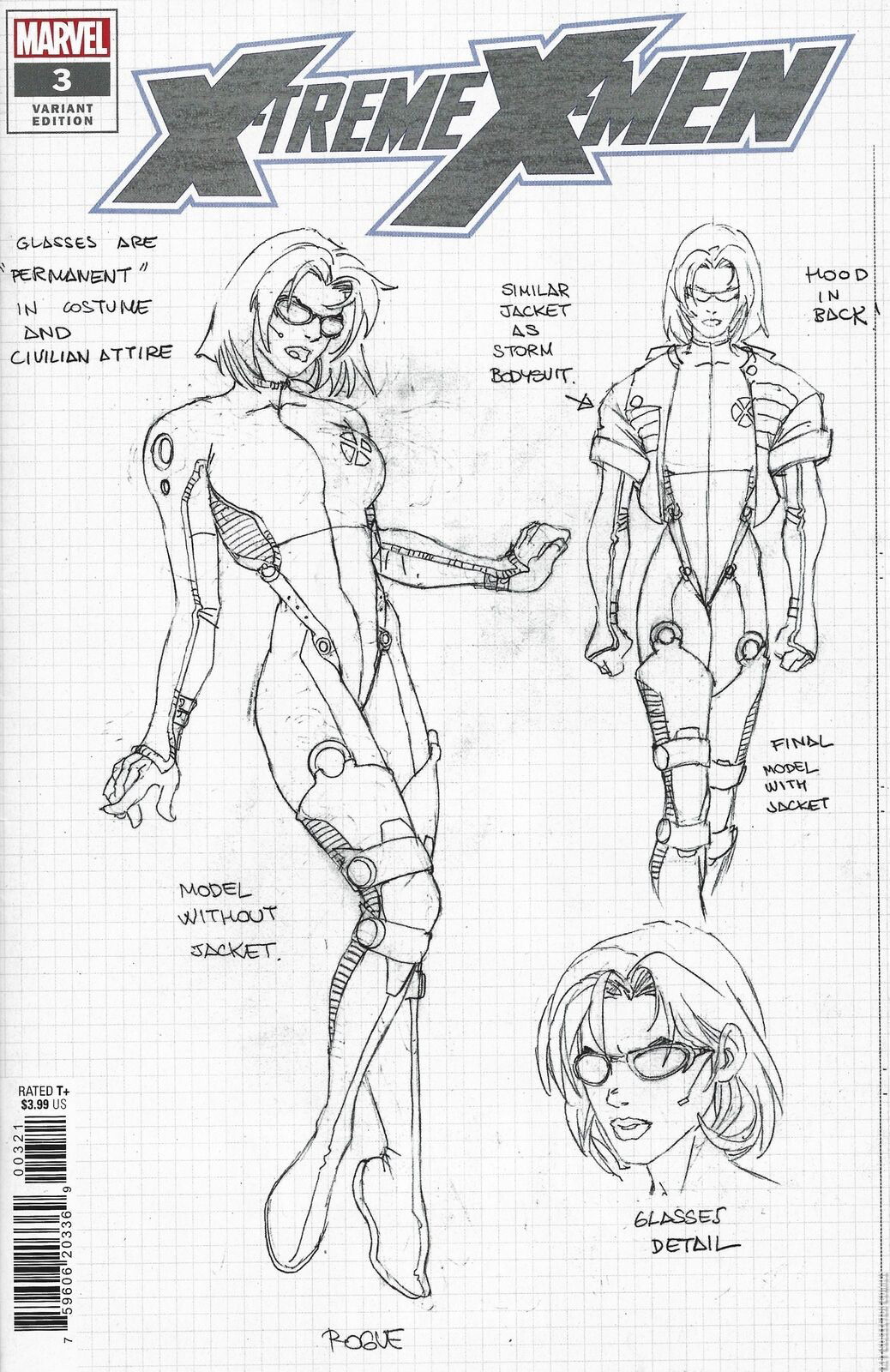 Variant Cover for X-Treme X-Men #3