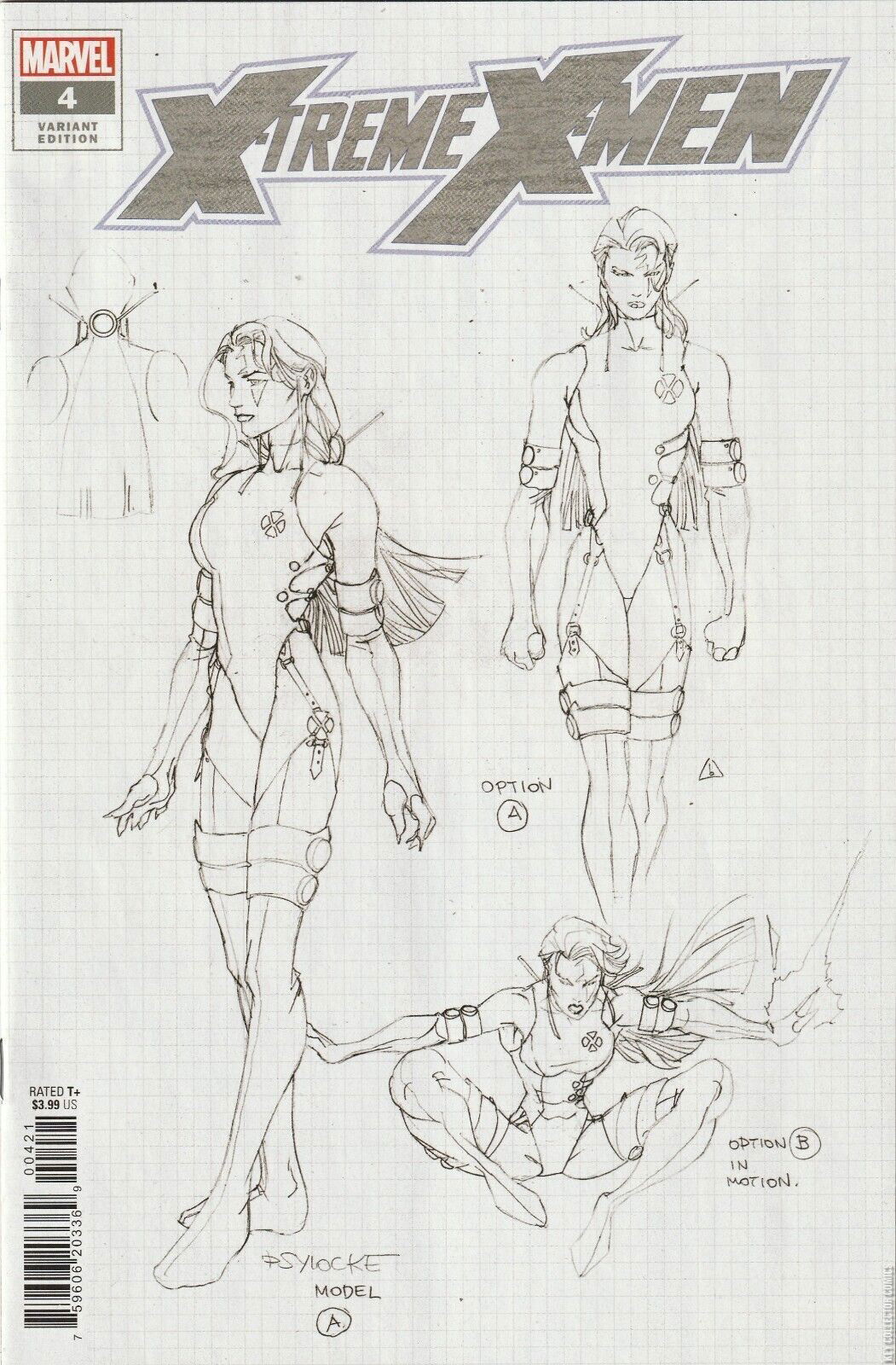 Variant Cover for X-Treme X-Men #4