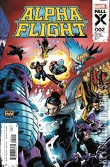 Cover for Alpha Flight: Fall of X #2