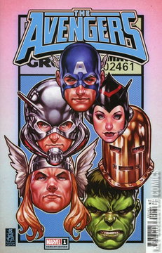 Variant Cover for Avengers #1