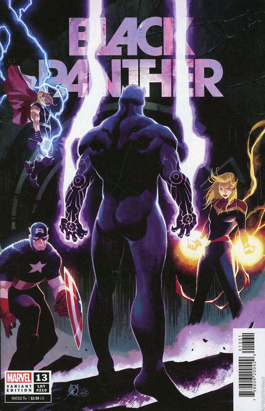 Cover art for Black Panther #13 