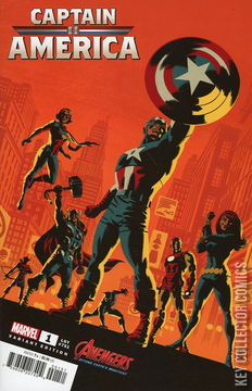 Variant Cover for Captain America #1