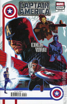 Variant Cover for Captain America: Cold War - Alpha #1