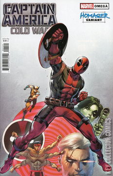 Variant Cover for Captain America: Cold War - Omega #1