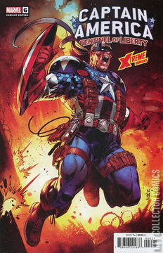 Variant Cover for Captain America: Sentinel of Liberty #6