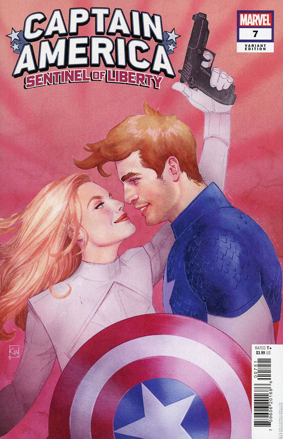 Cover art for Captain America: Sentinel of Liberty #7 